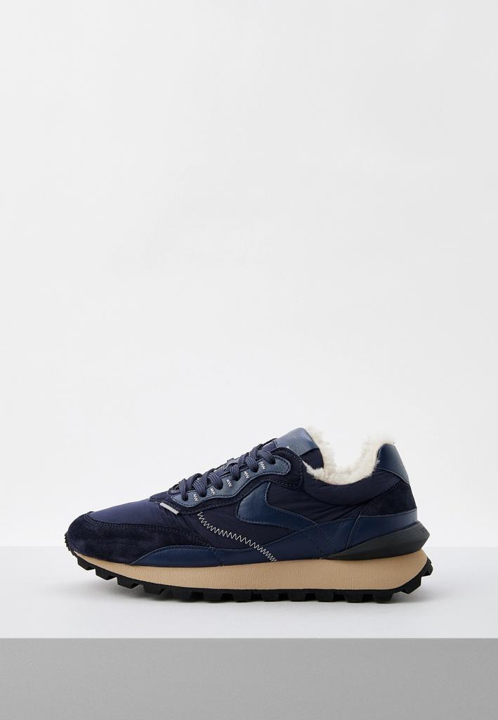 Кроссовки муж. VOILE BLANCHE QWARI HYPE синие, мех