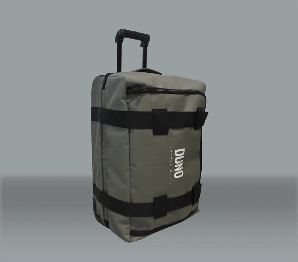 Сумка DUNO NOLAN зеленая на колесиках