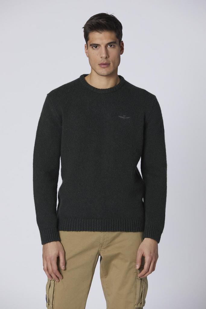 Джемпер AERONAUTICA 1530 зеленый