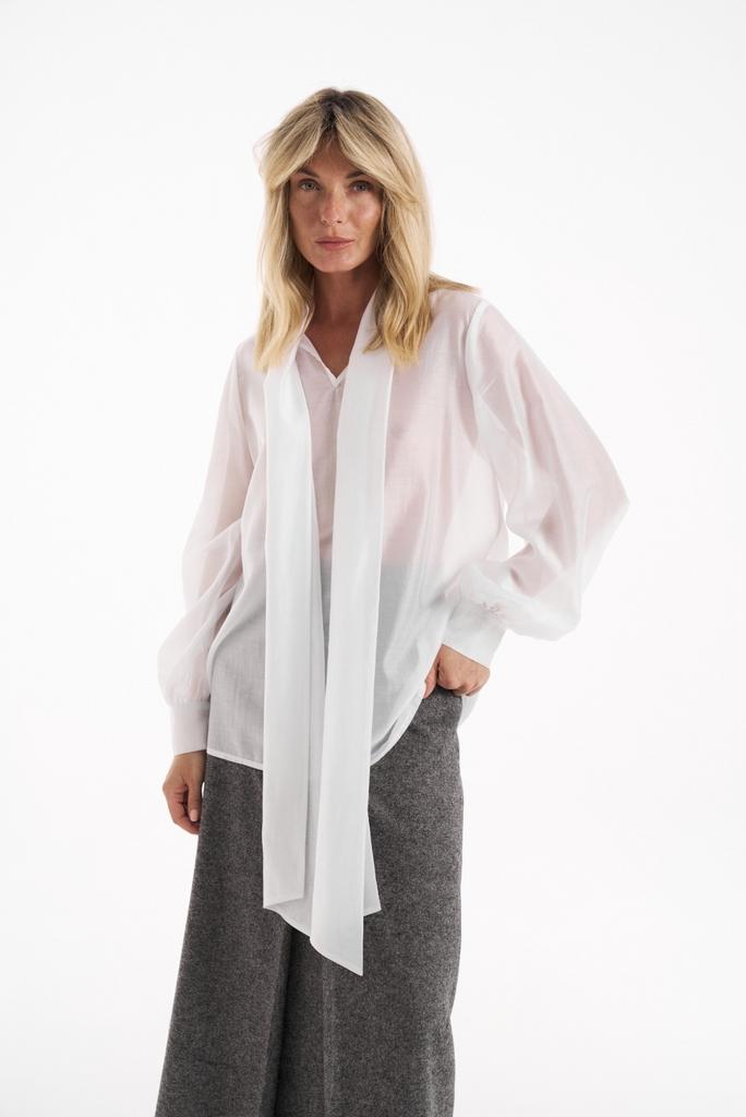 Блуза SEVEN LAB 10.100.491 белая, бант