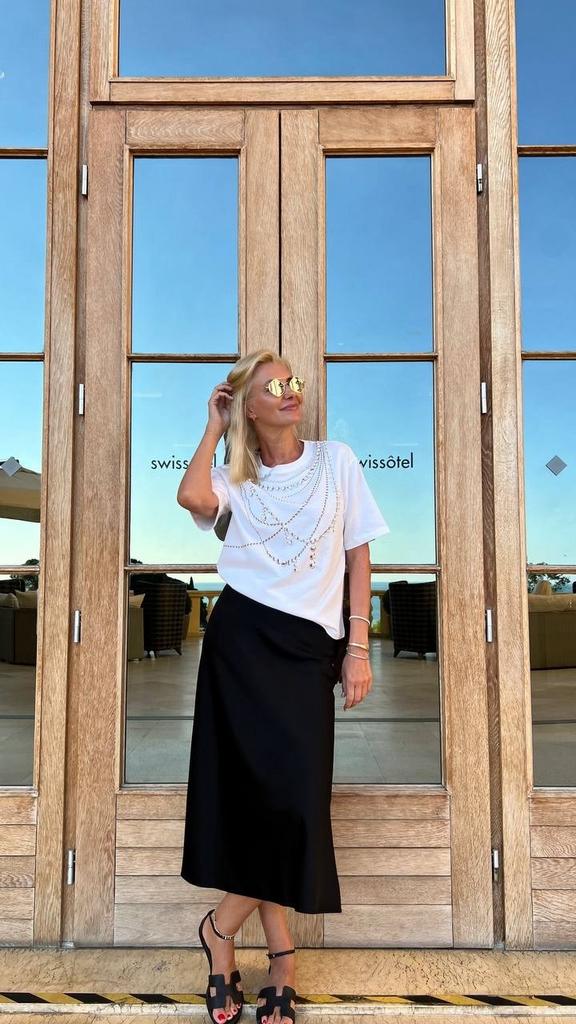 Футболка SEVEN LAB 13.100.512 белая, жемчуг