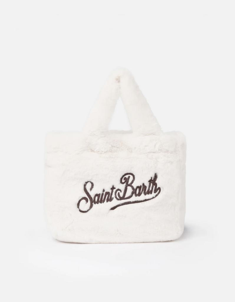 Сумка Saint Barth молочная