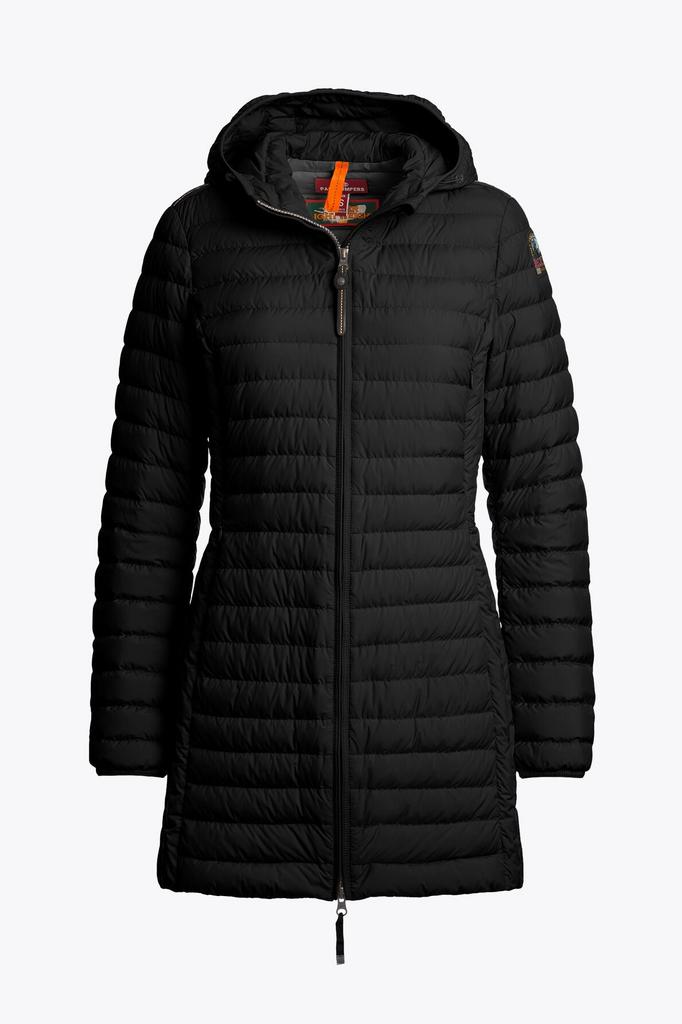 Куртка жен. PARAJUMPERS IRENE 541 черная капюшон