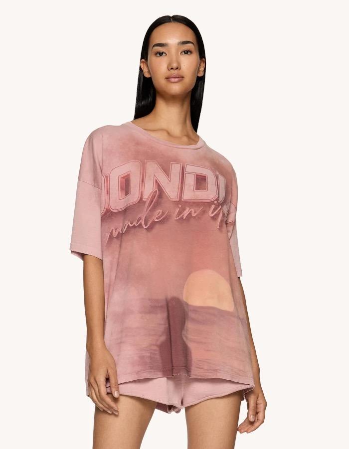 Футболка DONDUP 034 розовая