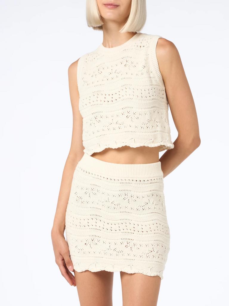 Костюм Saint Barth JOLE/APPLE белый, вязка