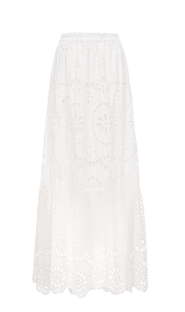 Юбка Saint Barth Jenny кружево белая