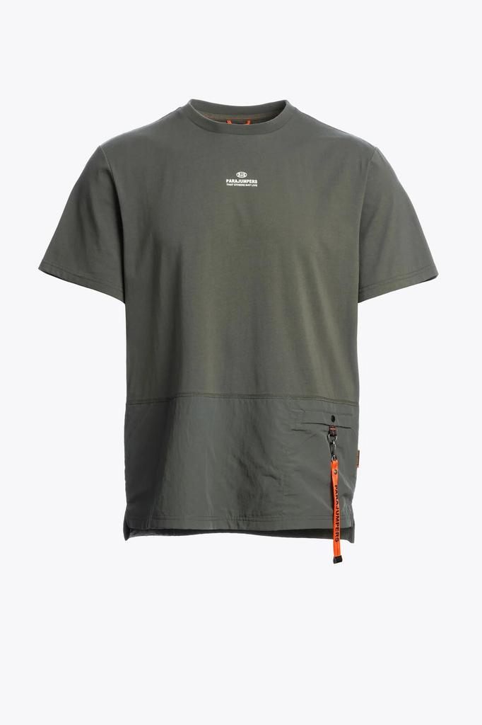 Футболка муж Parajumpers CLINT 343 зеленая
