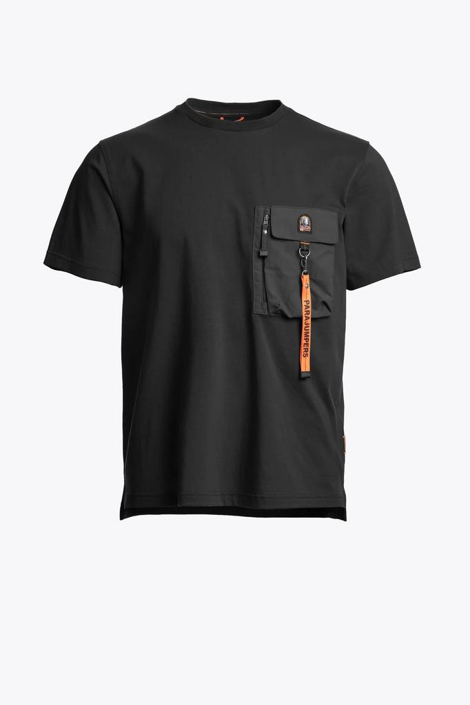 Футболка муж Parajumpers MOJAVE 541 черная, карман