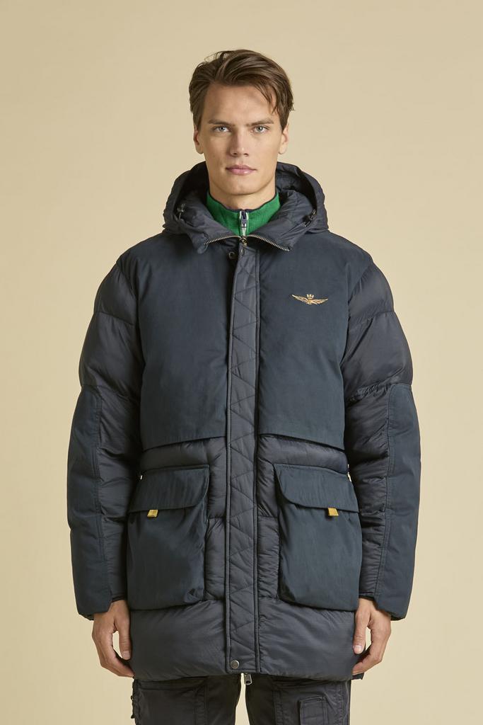 Куртка AERONAUTICA синяя желтым