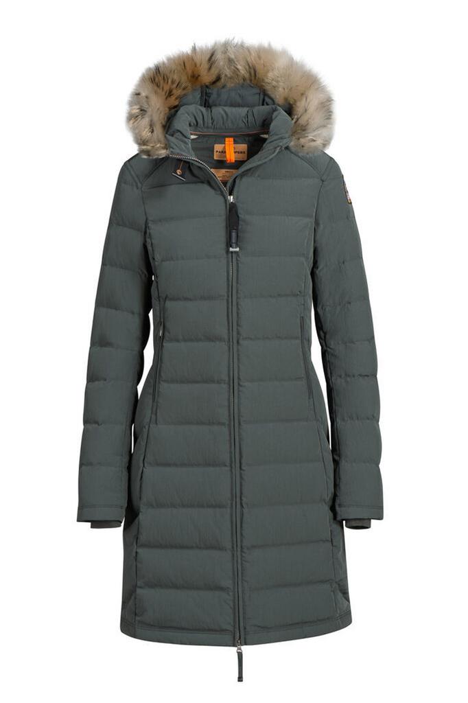 Куртка жен. Parajumpers Dana 625 зеленая енот