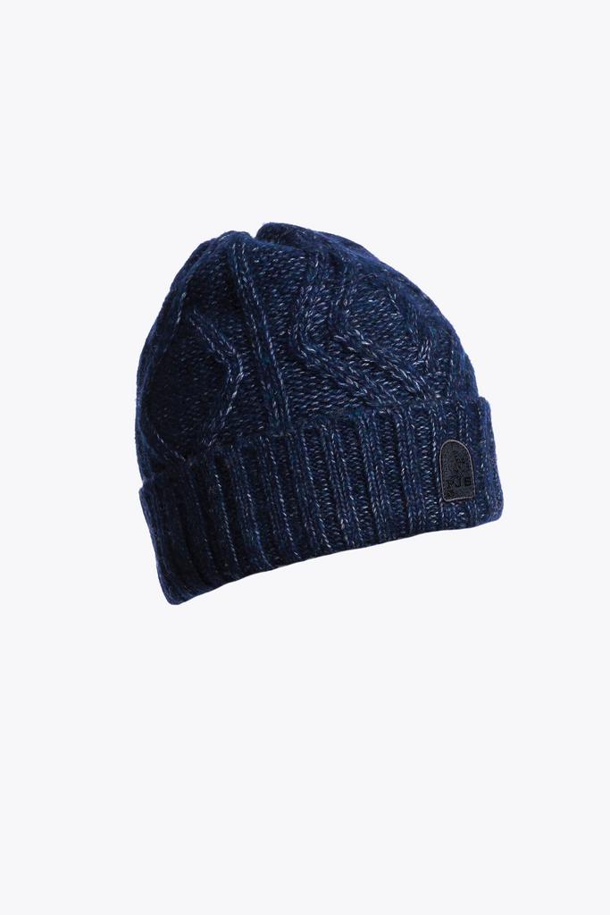 Шапка муж. PARAJUMPERS KERR HAT 241 синяя, коса