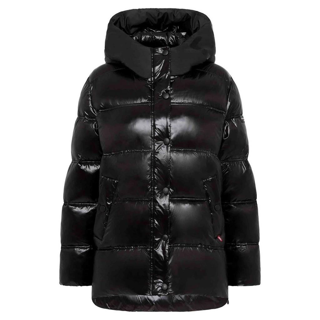 Куртка жен. FRIEDA&FREDDIES 5713 черная, капюшон