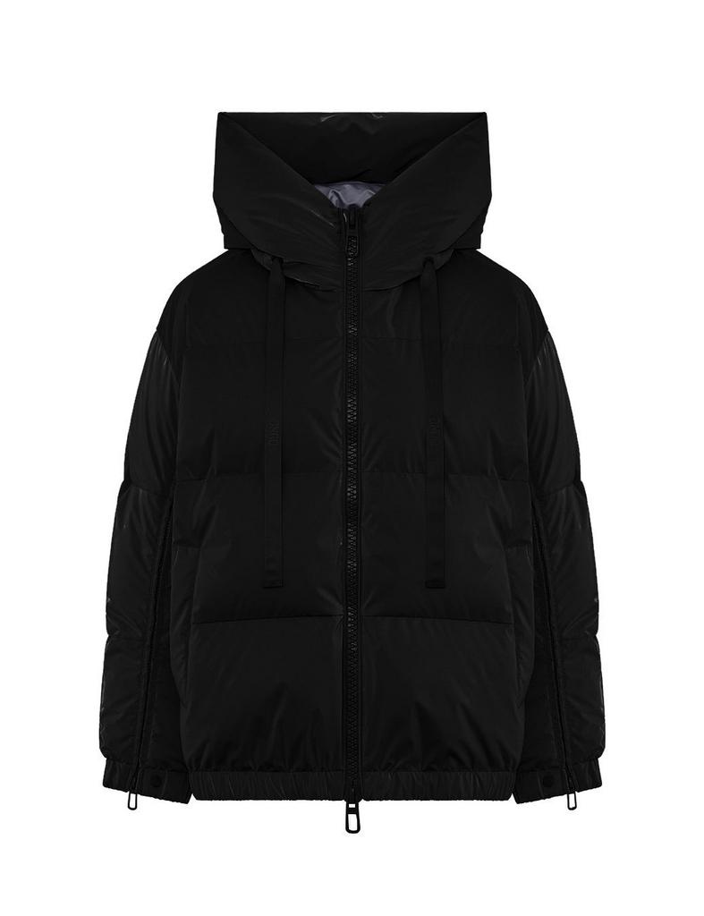 Куртка жен. DUNO GLAZE черная, блестящая