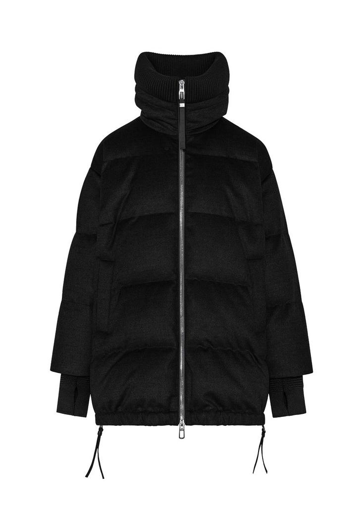 Куртка жен. DUNO BLANCA черная шерсть