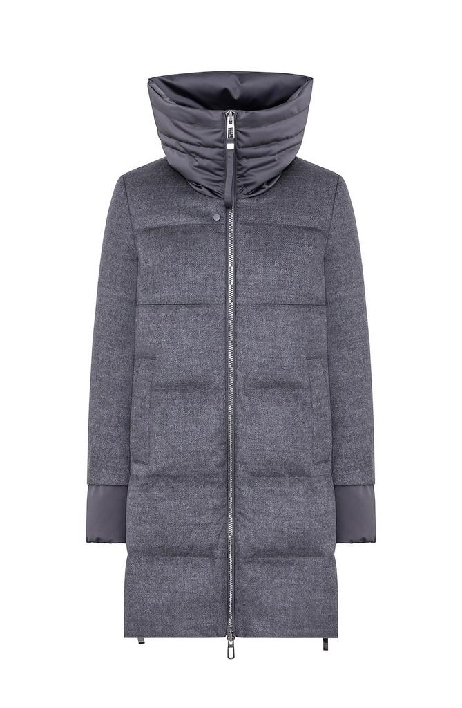 Куртка жен. DUNO ADRIEL серая шерсть