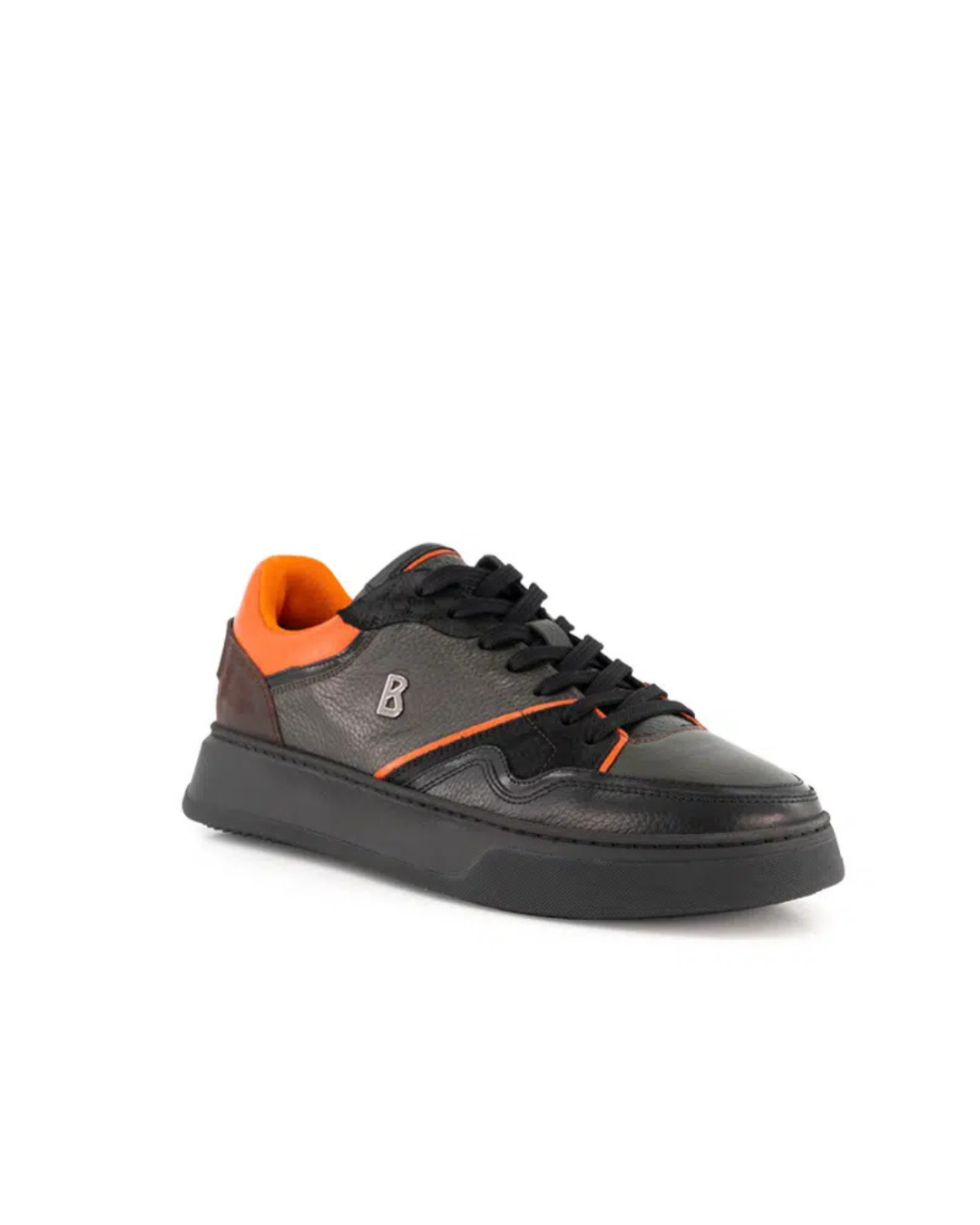 Кеды муж BOGNER 12540045 MILAN оливковые оранжевым