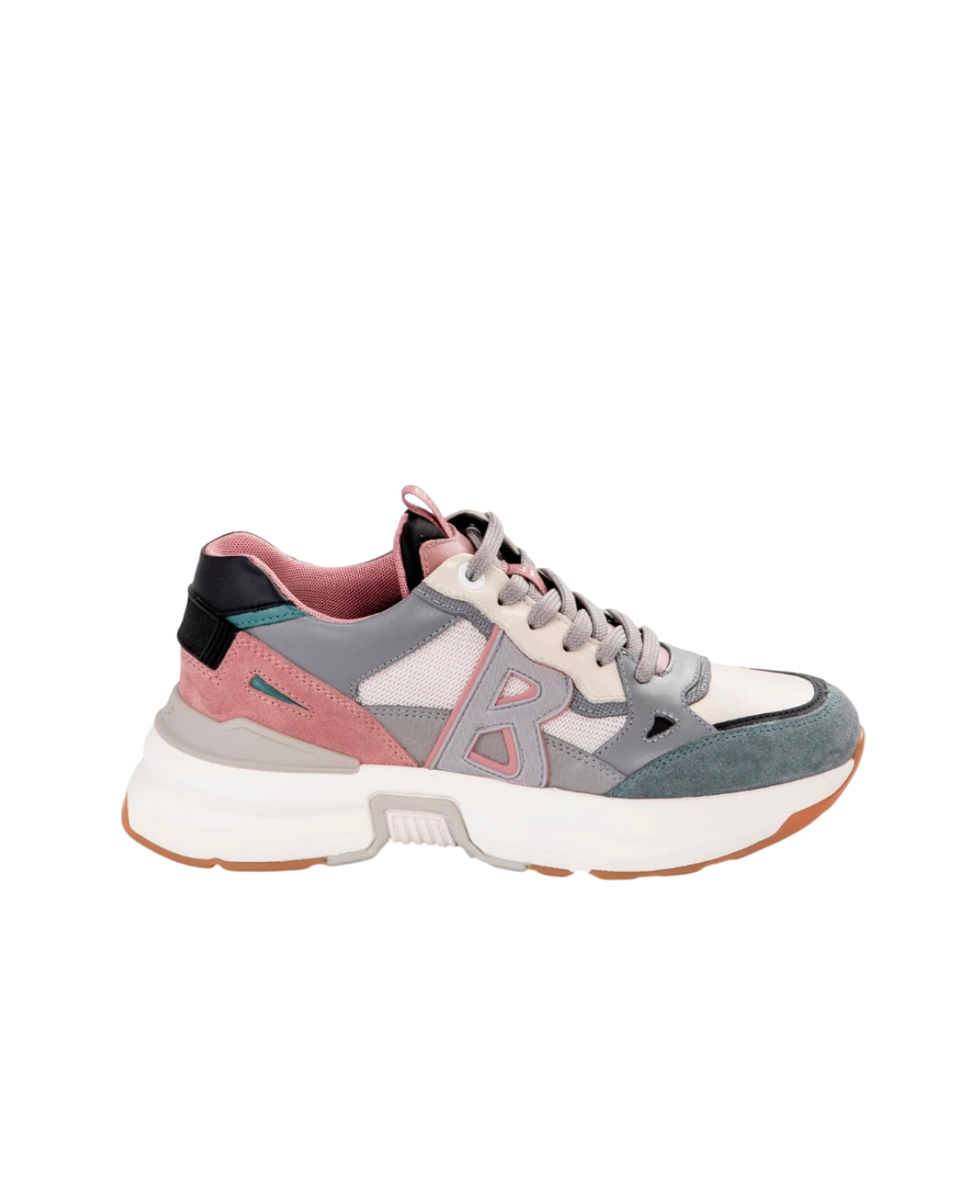 Кроссовки жен BOGNER 22540405 розовые серым