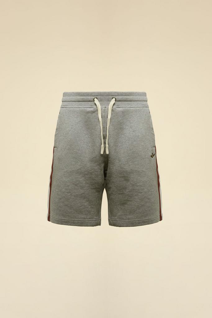 Шорты AERONAUTICA серые лампас