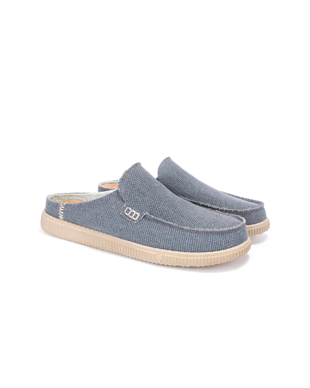 Сабо муж PITAS EDDIE синие рубчик