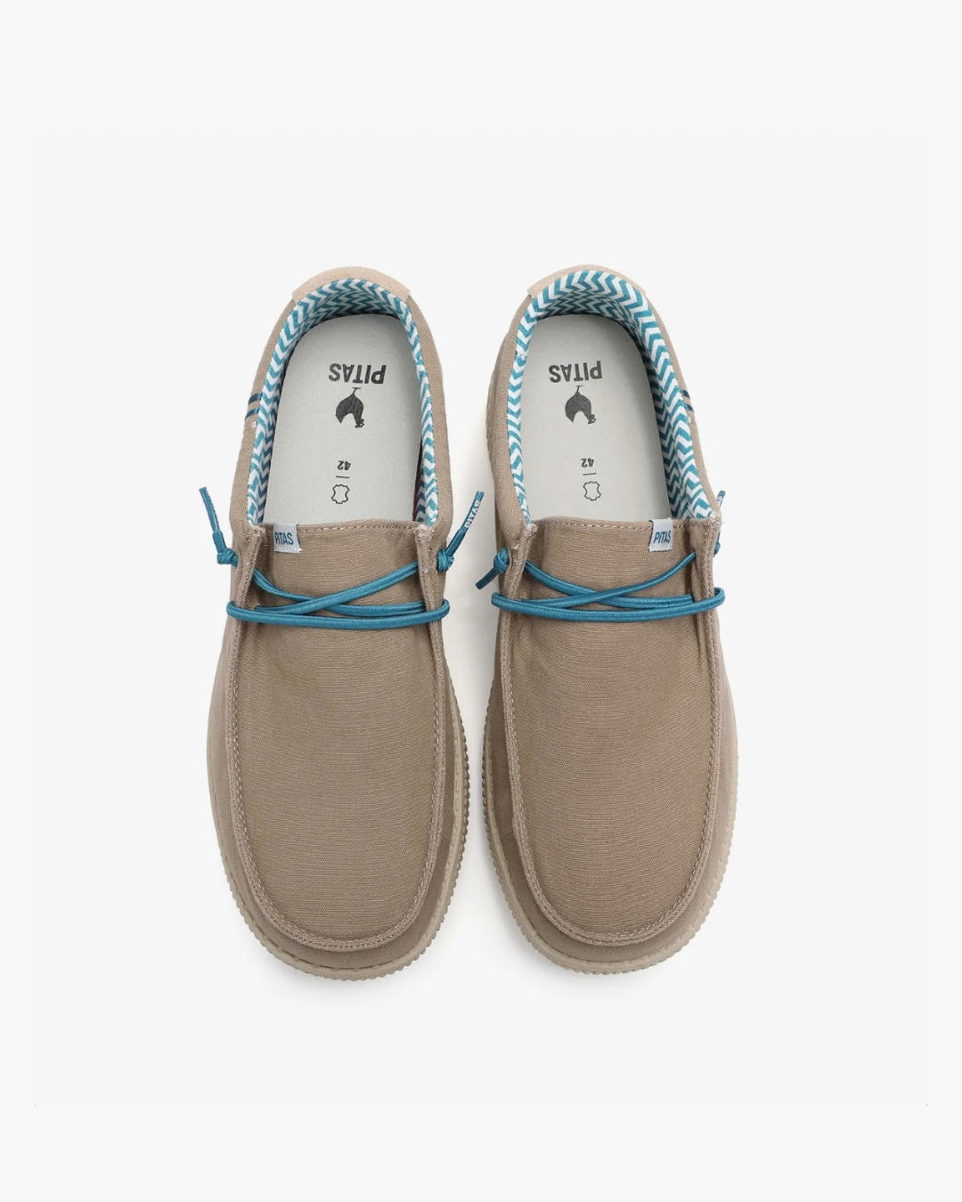 Топсайдеры муж PITAS LEDRO WALLABI серые