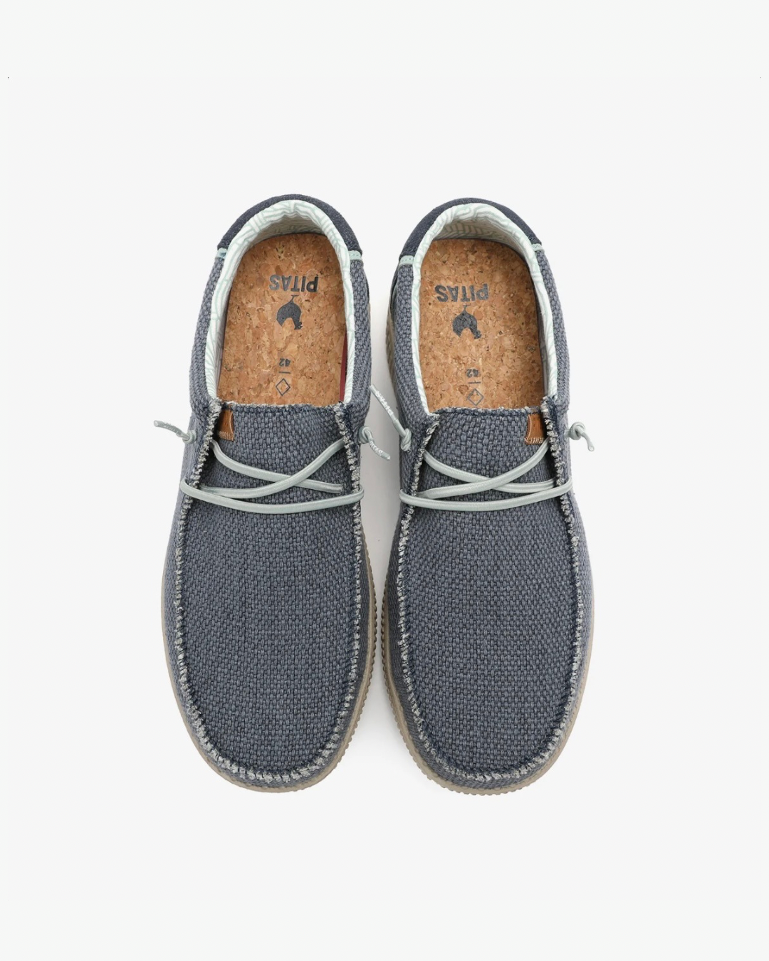 Топсайдеры муж PITAS STEVE WALLABI синие