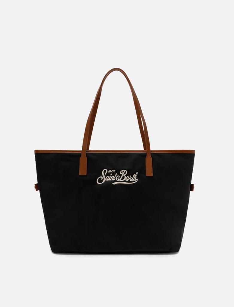 Сумка Saint Barth City Nylon черная