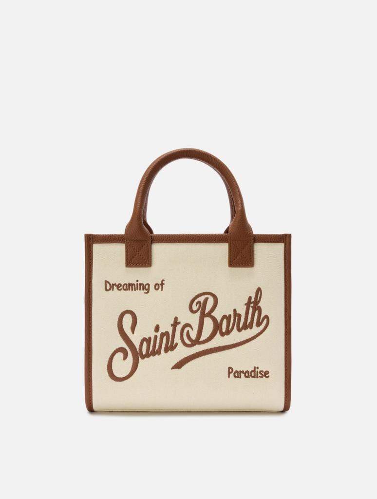 Сумка Saint Barth Vanity Kanvas коричневым