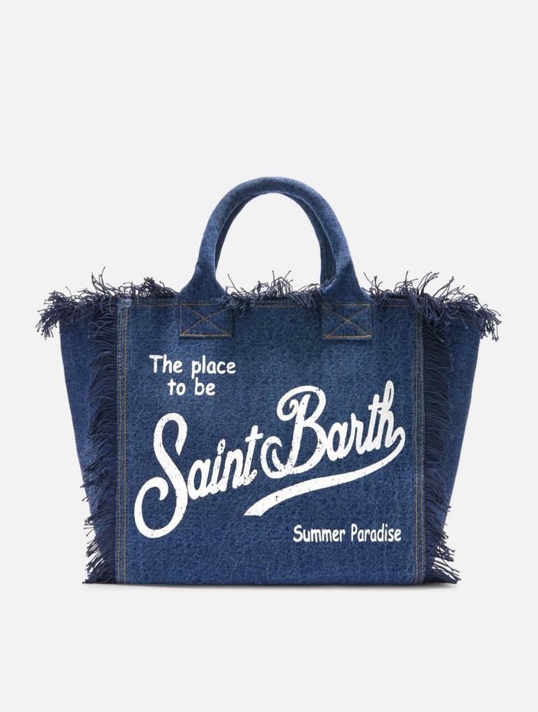 Сумка Saint Barth Vanity деним