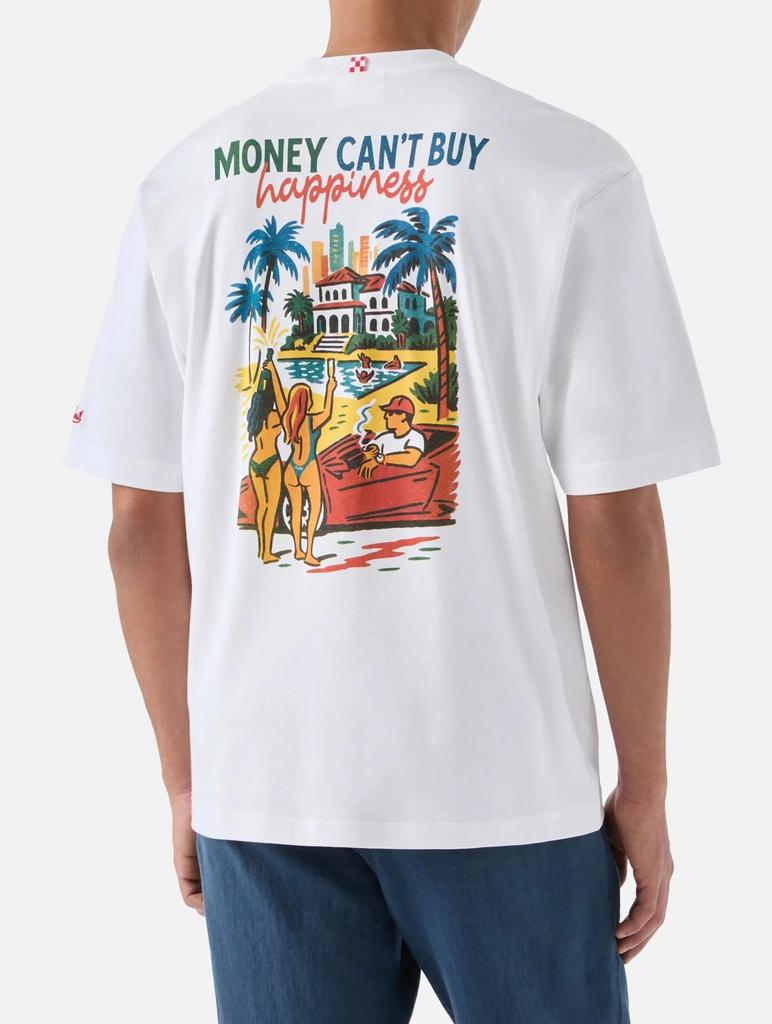 Футболка Saint Barth Money can’t buy happiness