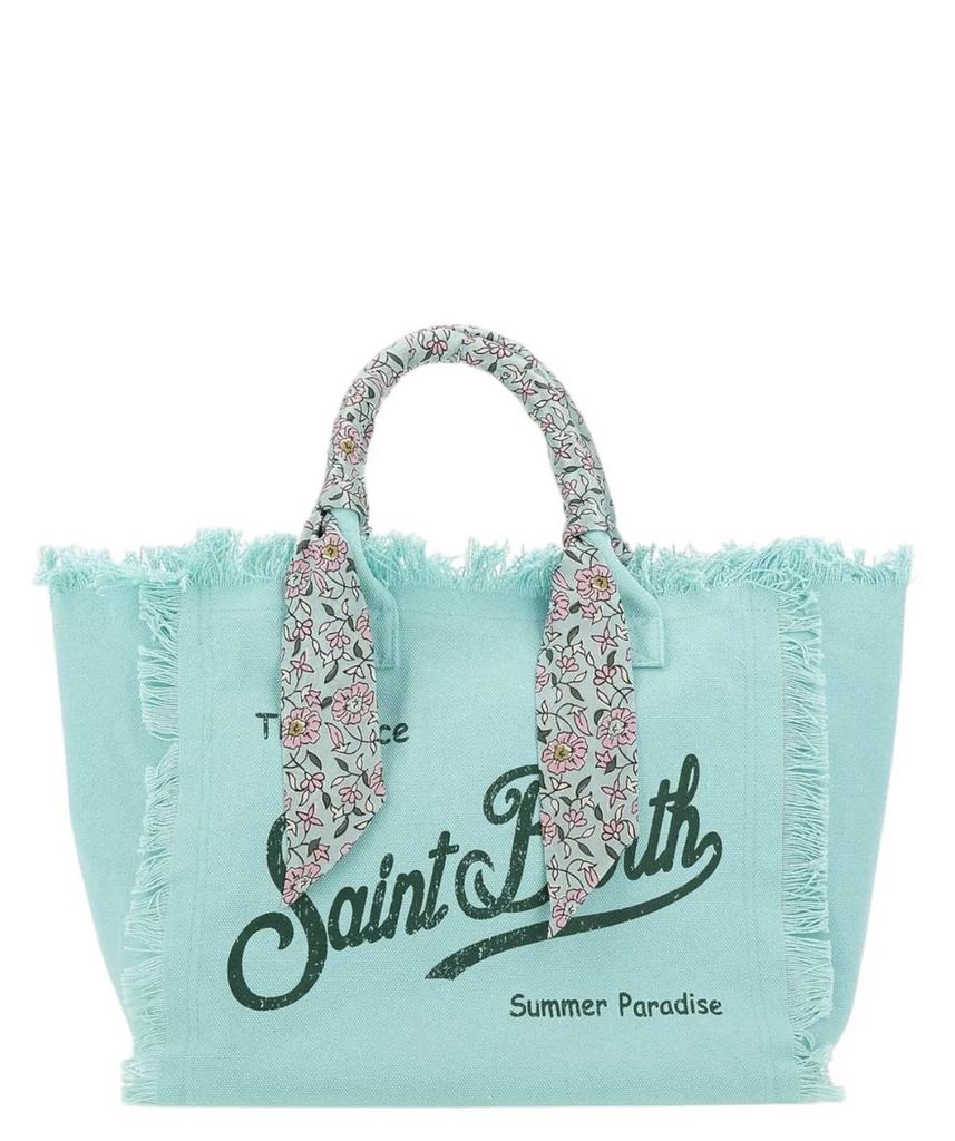 Сумка Saint Barth Vanity бирюзовая, платок