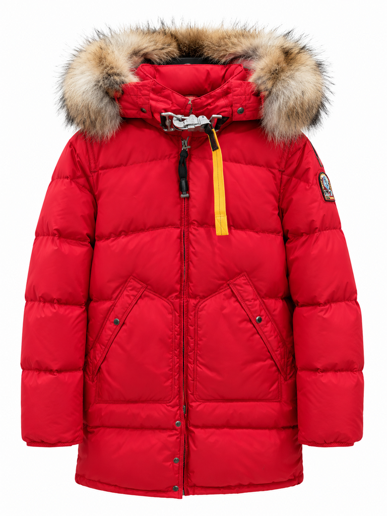 Парка жен. Parajumpers LONG BEAR красная