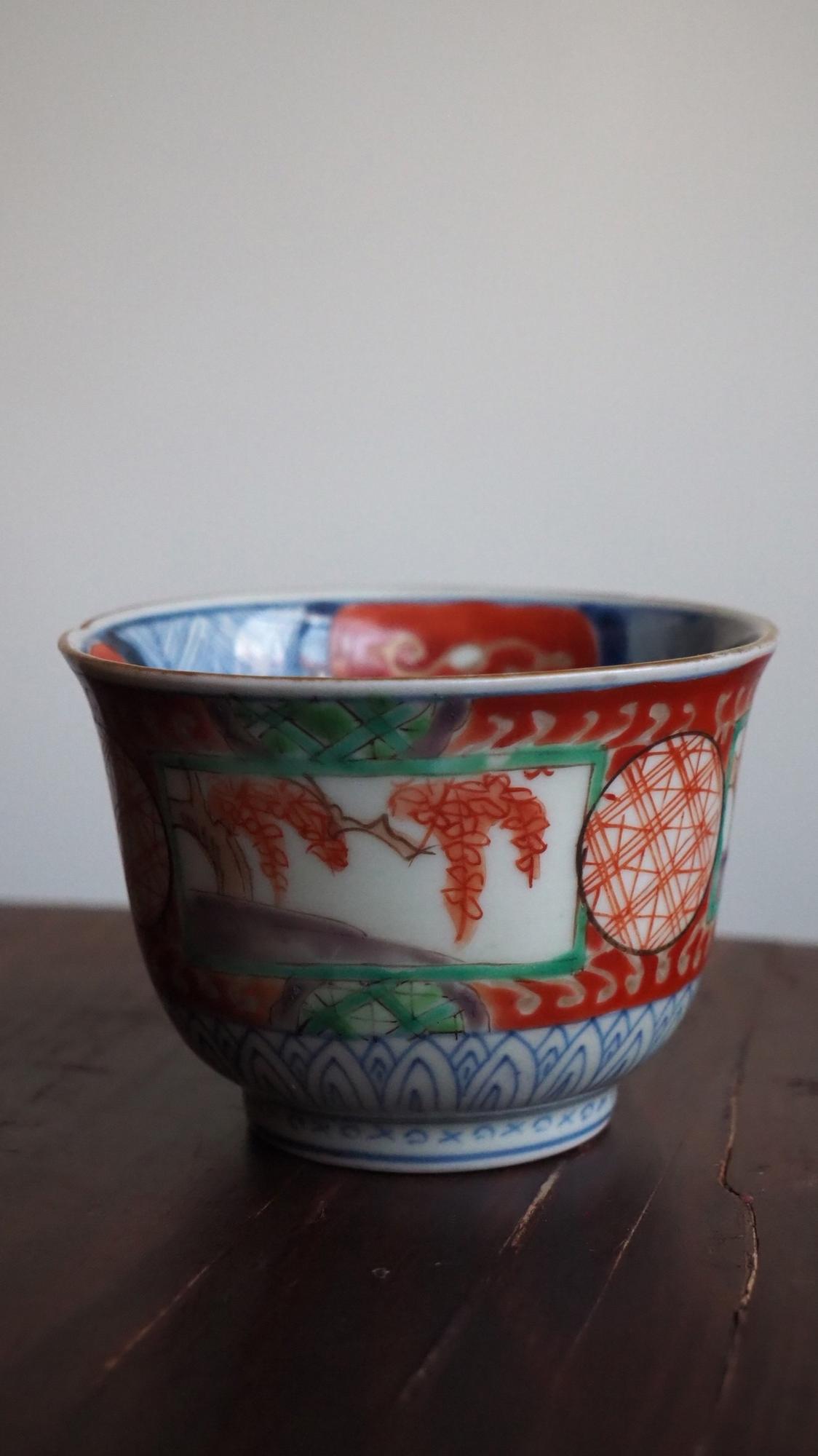 Пиала антикварная Имари / Япония
