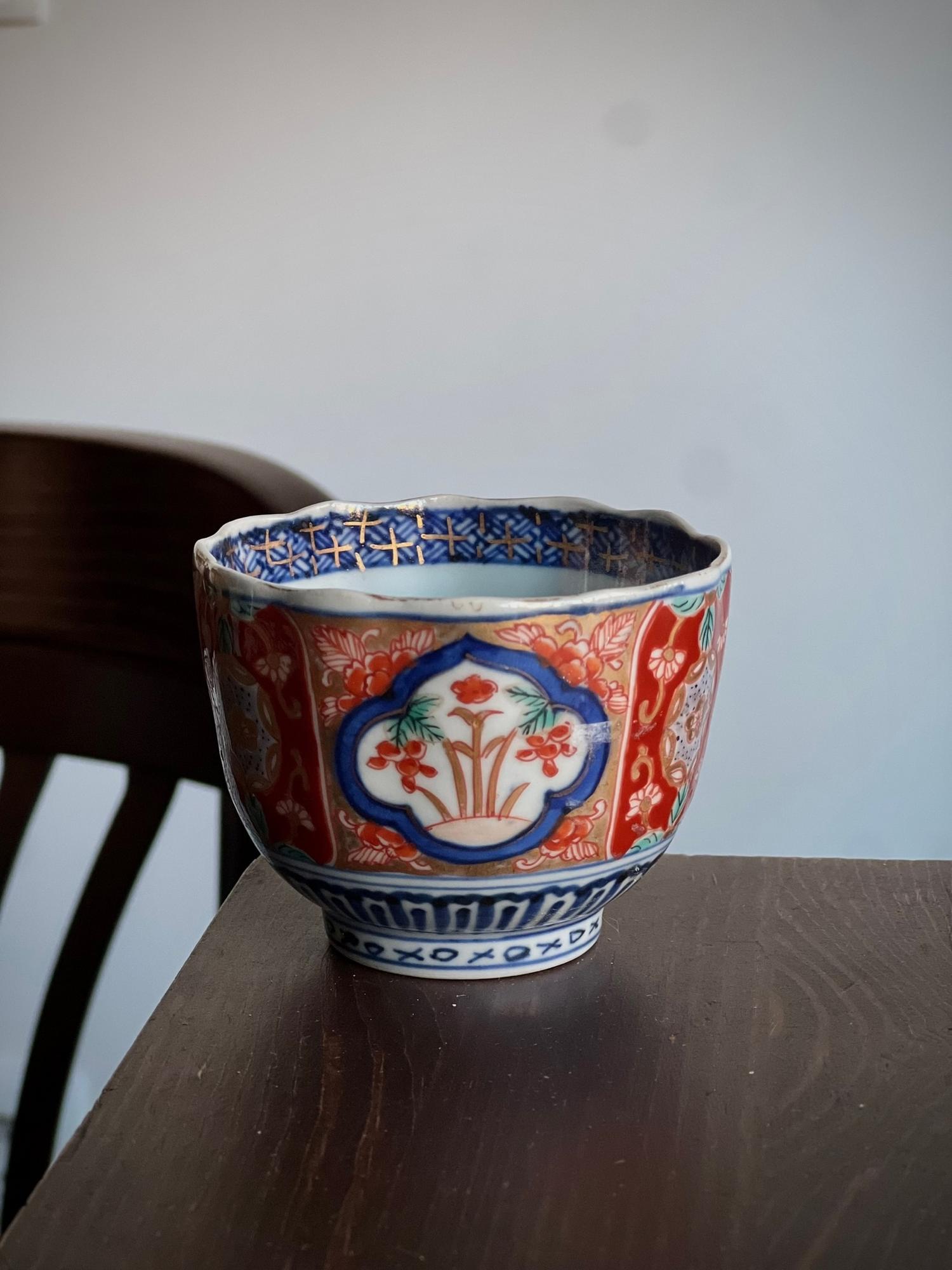 Пиала антикварная Имари / Япония