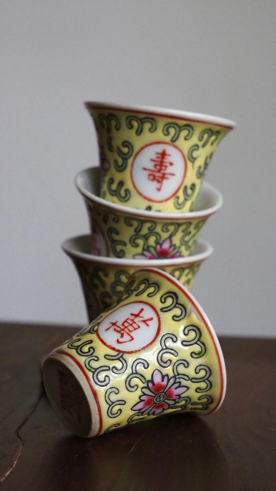 Китайские винтажные пиалы