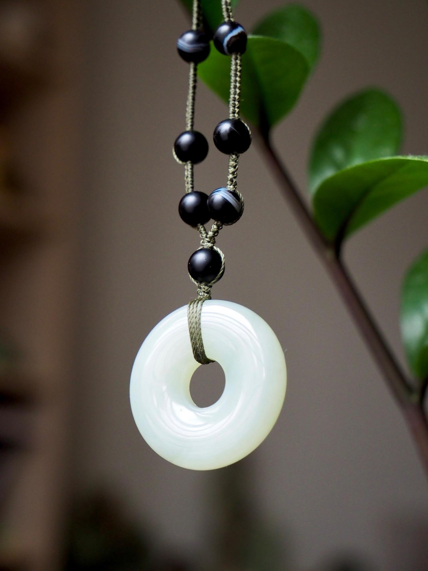 Диск Би с глазковым агатом