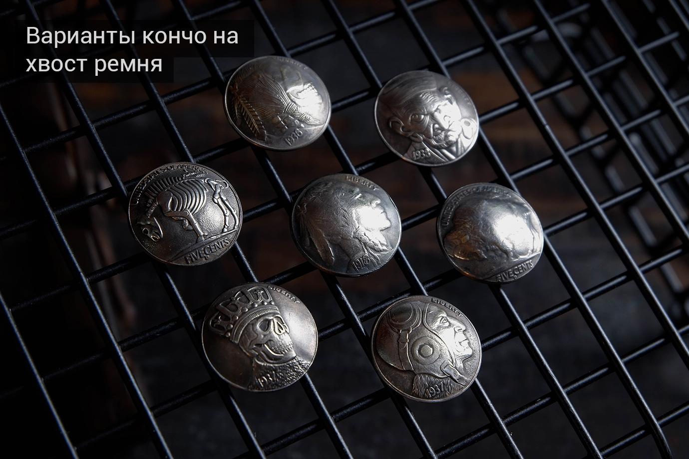кончо для ремня, монеты для ремня, украшение ремня, мужской ремень, кожаный ремень, для джинсов, для брюк, черная кожа, пряжка нержавеющая сталь, ширина 40 мм, 4 см, ручная работа, Grossone, надежная пряжка, итальянская кожа, ручная прошивка, брючный, джинсовый ремень, классический ремень, купить ремень, заказать ремень, ремень под заказ, ремень большой размер