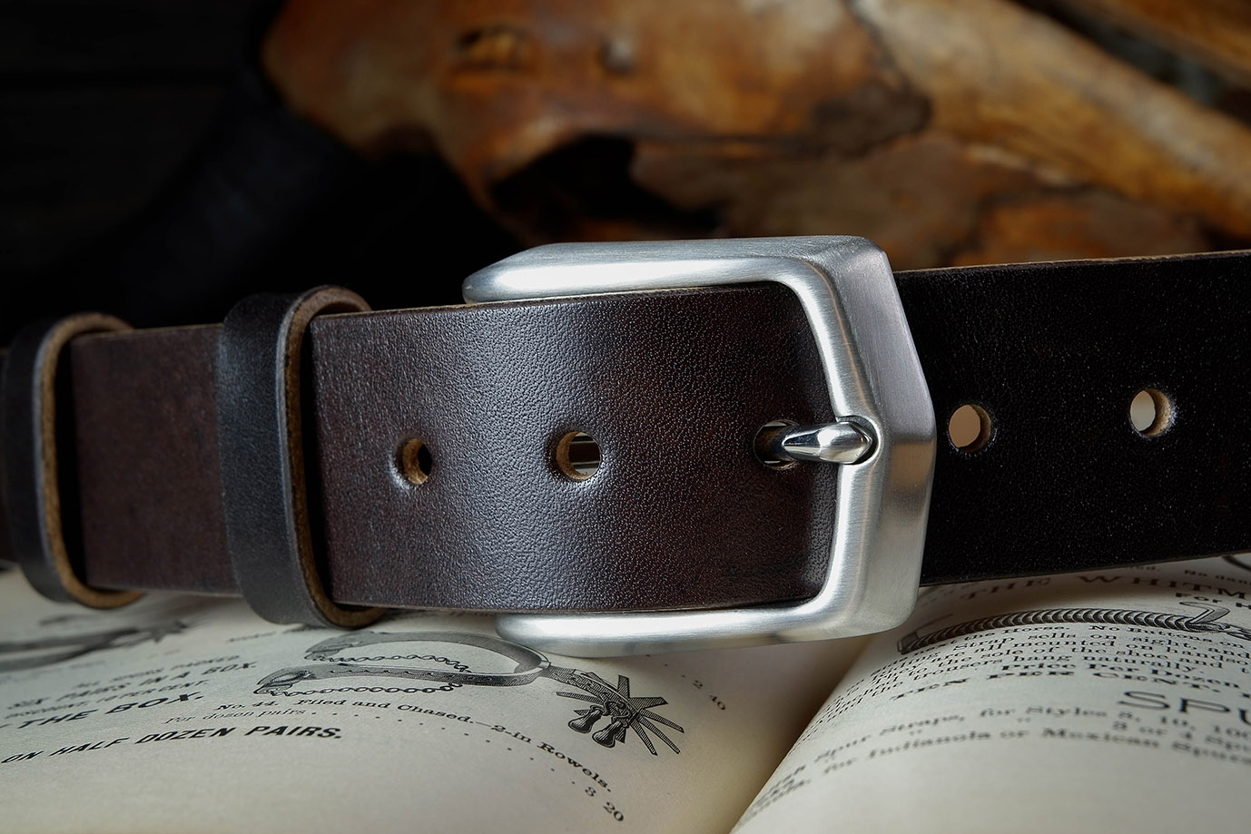 мужской ремень, кожаный ремень, для джинсов, коричневая кожа, темно-коричневая кожа, толстый ремень, пряжка нержавеющая сталь, ширина 40 мм, 4 см, ручная работа, Grossone, надежная пряжка, английская кожа, ручная прошивка, брючный, джинсовый ремень, классический ремень, купить ремень, заказать ремень, ремень под заказ, ремень большой размер