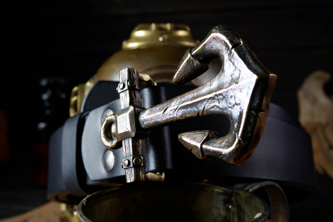 мужской ремень, кожаный ремень, для джинсов, черная кожа, толстый ремень, пряжка литая латунь, ширина 40 мм, 4 см, ручная работа, Grossone, водяной буйвол, надежная пряжка, японская кожа, ручная прошивка, брючный, джинсовый ремень, классический ремень, купить ремень, заказать ремень, ремень под заказ, ремень большой размер, авторские пряжки, необычные пряжки, пряжка якорь