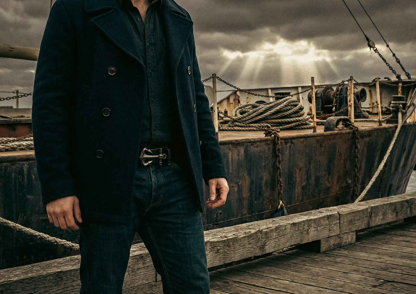 Ремень "Мореман", японская кожа (JBANCH)