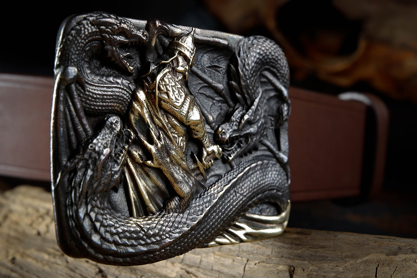 мужской ремень, кожаный ремень, для джинсов, коричневая кожа, толстый ремень, пряжка литая латунь, ширина 40 мм, 4 см, ручная работа, Grossone, водяной буйвол, надежная пряжка, японская кожа, ручная прошивка, брючный, джинсовый ремень, классический ремень, купить ремень, заказать ремень, ремень под заказ, ремень большой размер, авторские пряжки, необычные пряжки, пряжка добрыня, пряжка богатырь