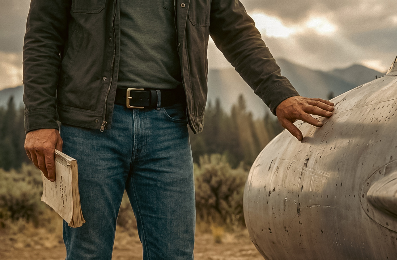 Ремень из японской кожи, литая латунь (JBL02)