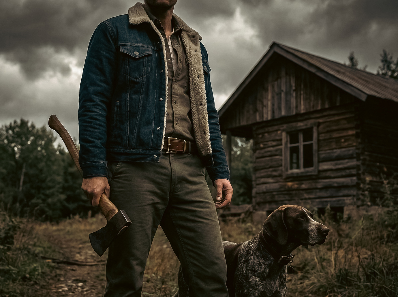 Ремень Fireman, японская кожа, литая латунь (JBFM1)