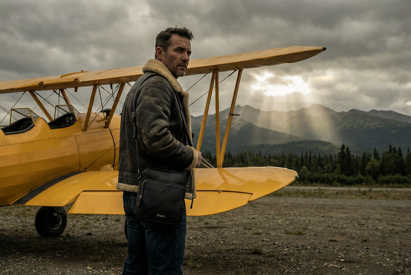 Сумка "Chkalov", цвет черный