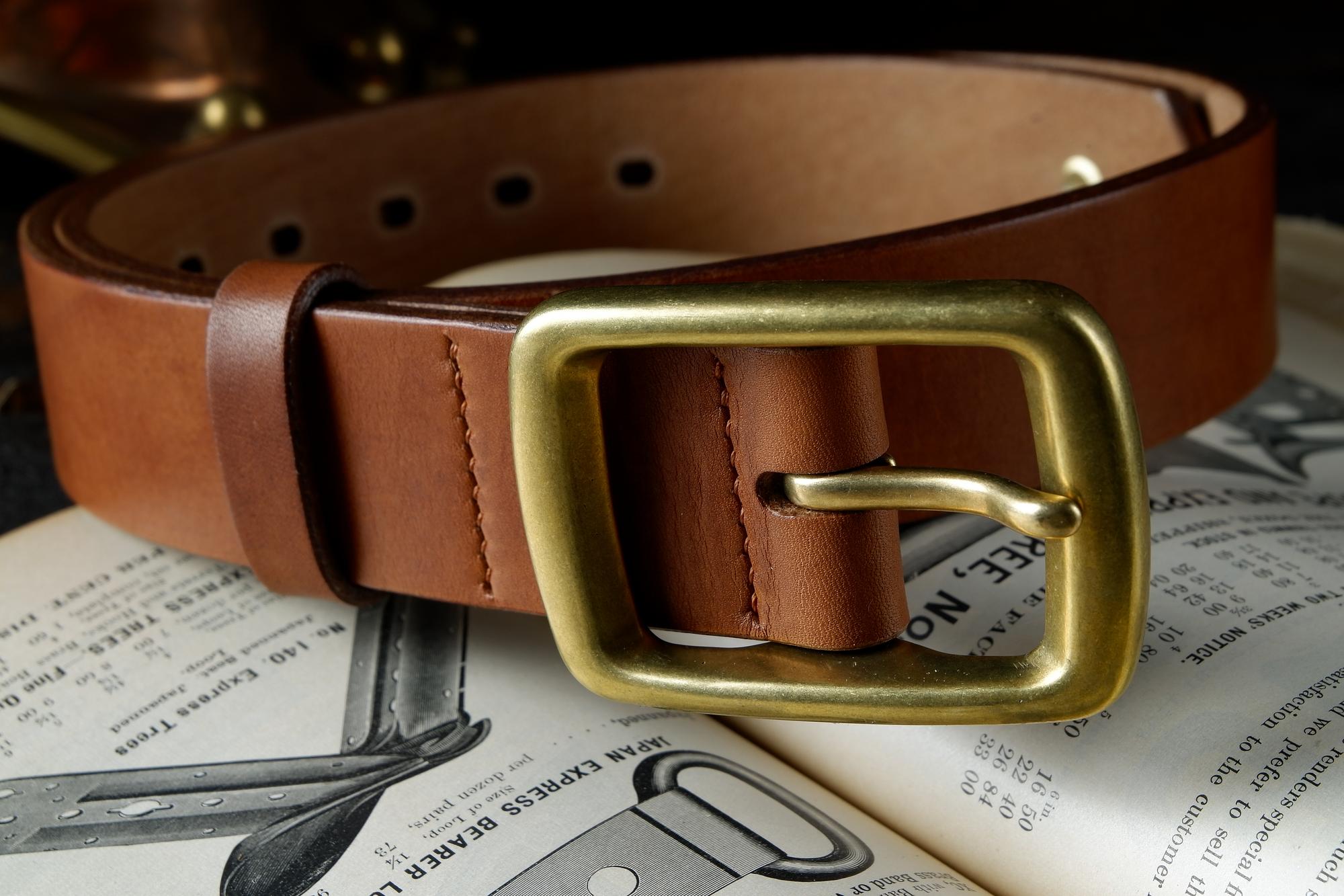 Ремень из английской кожи Garrison (EVG006)