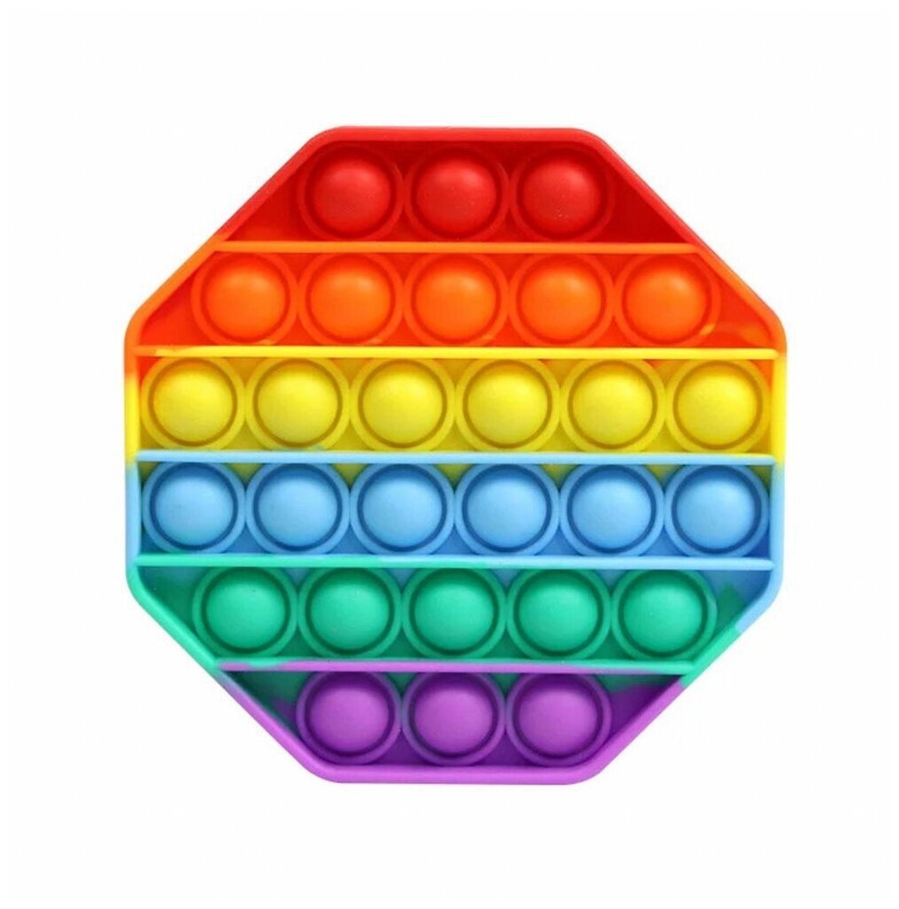 Сенсорная игрушка-антистресс Pop it с пузырьками