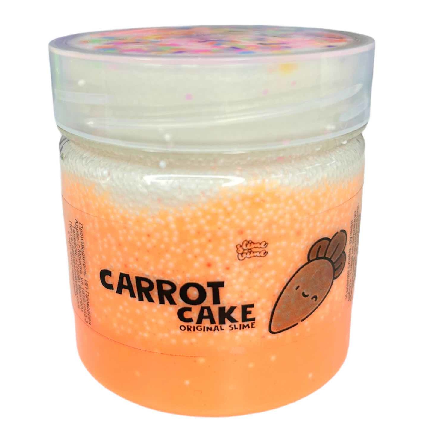 Слайм Carrot Cake