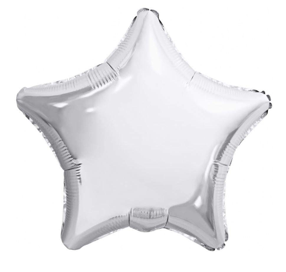 Шар фольгированный "Звезда" 48 см