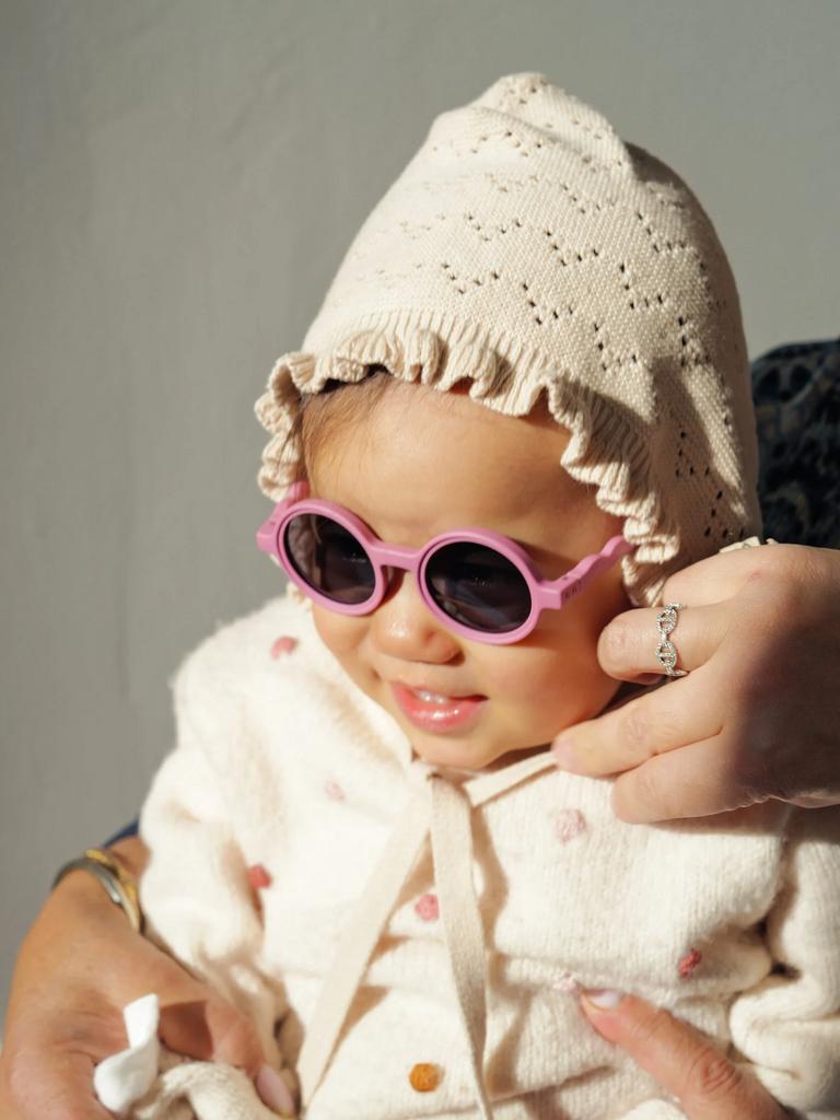Очки BABY Round Sunglasses-Flower Stall-Rock Rose