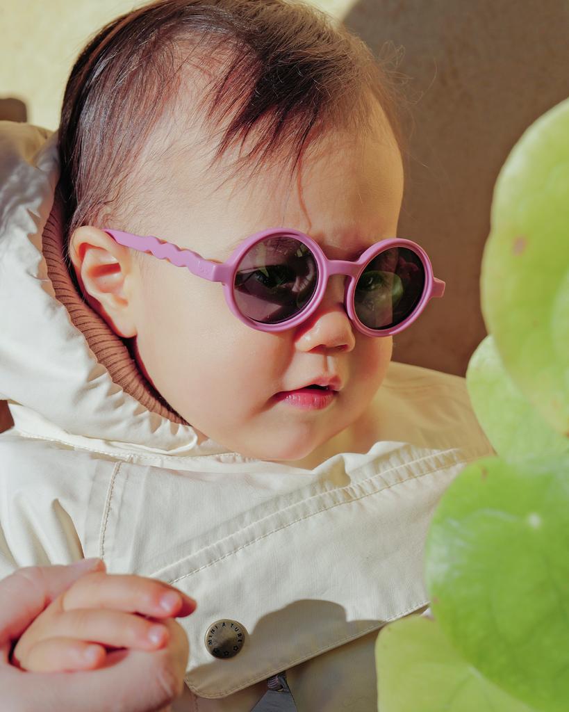 Очки BABY Round Sunglasses-Flower Stall-Rock Rose