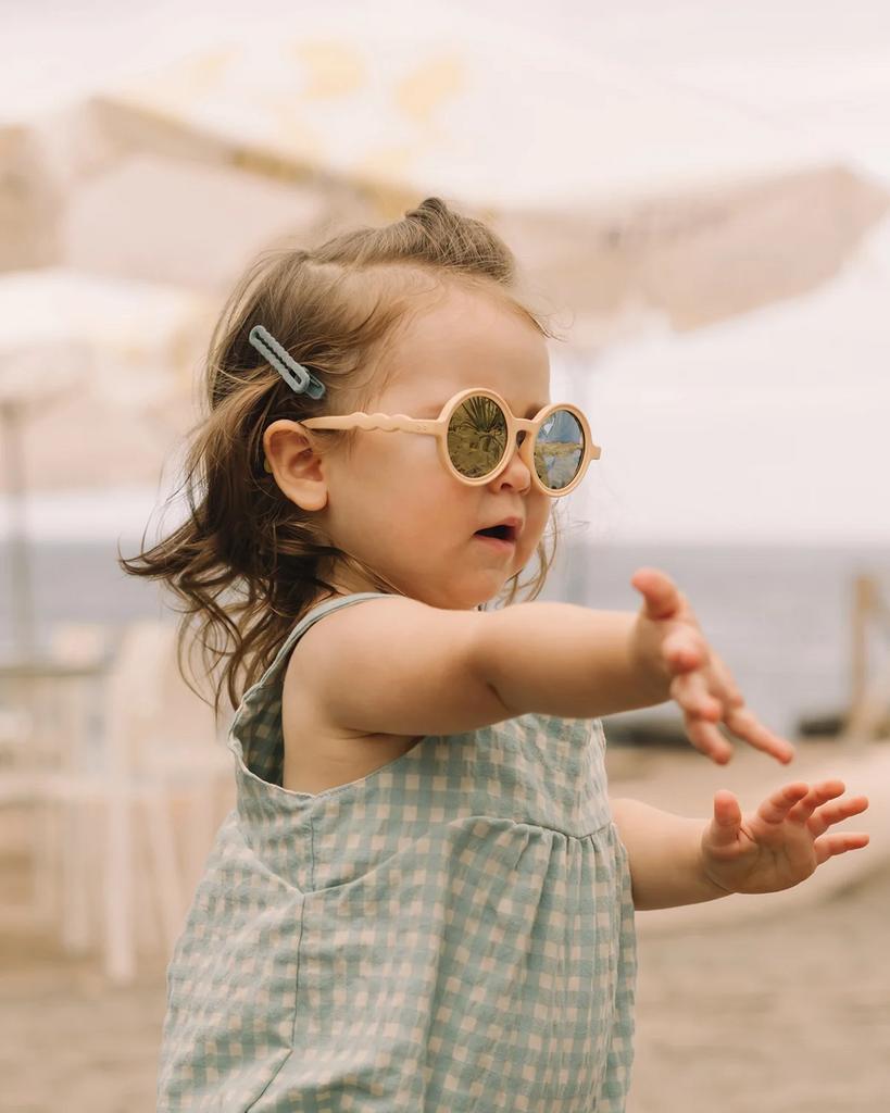 Очки TODDLER Round Sunglasses-Classic Olivio-Desert Sand